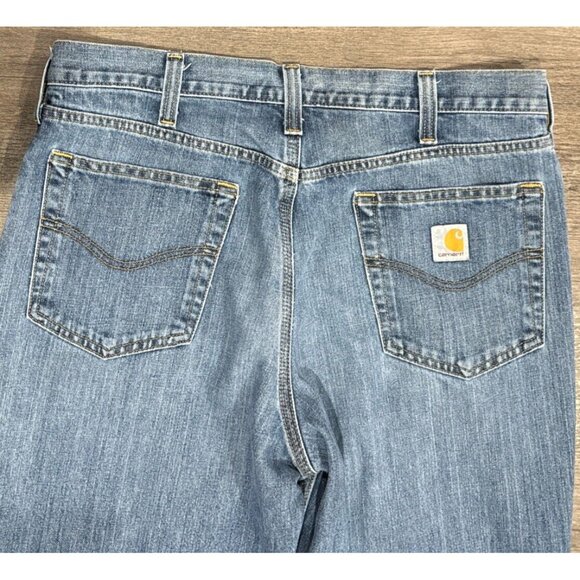 Carhartt Men's Relaxed Jeans - Blue 36x32 - Picture 4 of 9